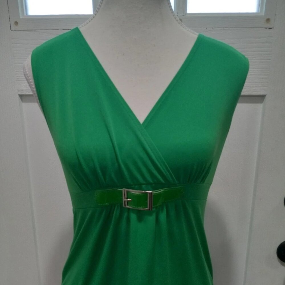 CKW Ladies Sleeveless Belted Top Shirt Size Small